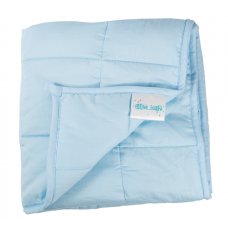 Hugzz: Weighted Blanket 36" x 48" - 5lb Baby Blue