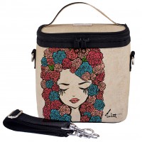 SoYoung Large Cooler Bag - Pixopop Roses Girl (For Indonesia Only)
