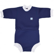 Splashabout: Happy Nappy Wetsuit Navy - M 3-8mth (Indonesia Only)