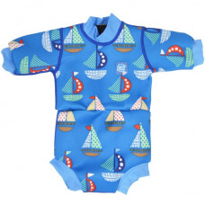 Splashabout: Happy Nappy Wetsuit Set Sail - M 3-8mth (Indonesia Only)