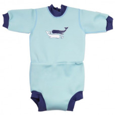 Splashabout: Happy Nappy Wetsuit Vint Moby - L 6-14mth (Indonesia Only)